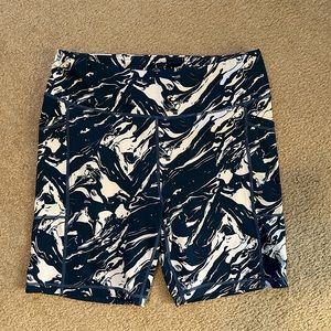 Senita 5 inch Rio shorts - Green marble - L